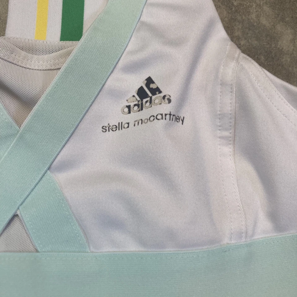 Vestido Adidas By Stella McCartney 0 Barricade Tenis Amarillo Como Nuevo Falda Plisada Foto 2 de 4