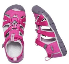 KEEN Toddler's Seacamp 2 CNX Closed Toe Sandal Very Berry/Dawn Pink-Size 5