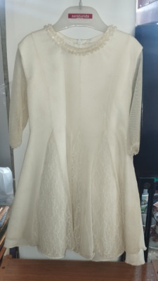 90er Jahre - BRUMS KIDS NEW SPIRIT - KLEID MÄDCHEN ZEREMONIE HÖHE 52 CM - GEBRAUCHT