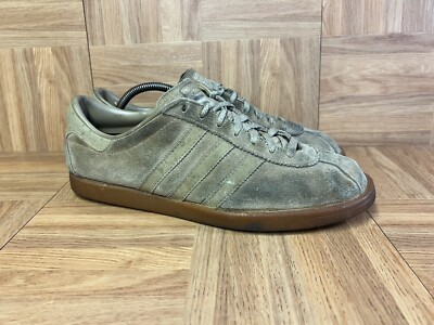RARE? Sz 10 - Adidas Saratoga Sand Made in France Leather GUM 