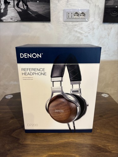 DENON AH D7200 WOOD DEMO CUFFIE ON EAR AUDIOPHILE NUOVA GARANZIA UFFICIALE - Foto 2 di 2