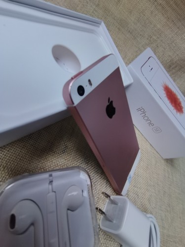 99% New Apple iPhone SE 2016 1st Gen - 128GB -Pink (Unlocked) Phone - Picture 8 of 12