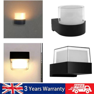 7W wasserdichte LED Wandleuchten Up/Down moderne Wandleuchte Außen/Innen Lampe IP54 UK