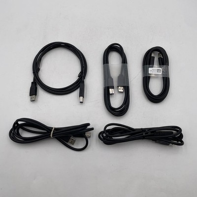 USB 3.0 Type A to B Male B Interface for Monitor Printer Various Cable Pack - 5