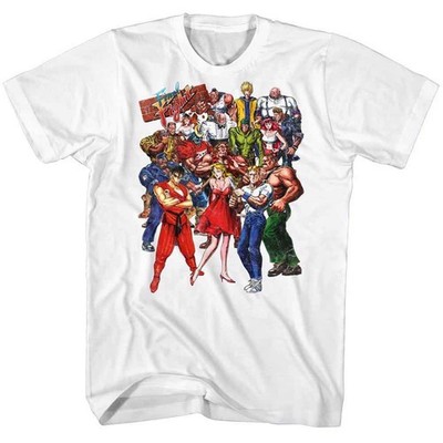 Final Fight Arcade Characters Men's T Shirt