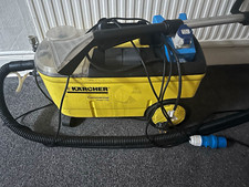 KƤrcher Puzzi 100 Commercial Canister Carpet Cleaner Corded Hose Nozzle Yellow