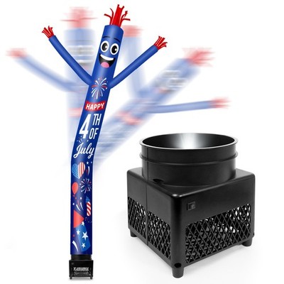 6FT Fireworks Inflatable Tube Man with LED & 5.5'' Blower for Holiday Promotion