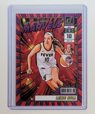 2025 Panini Donruss WNBA Net Marvels Lexie Hull #1 Purple Press Proof Fever