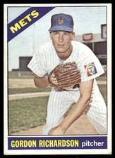 1966 Topps Gordon Richardson Rookie New York Mets #51