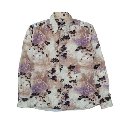Tornado Mart Floral Long Sleeve Shirt