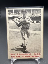 1975 TCMA 1942-46 St Louis Cardinals Red Schoendienst HOF 0nr3