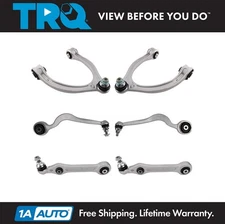 TRQ Front Control Arm with Ball Joint Set Fits 16-22 GLC300 18-20 GLC350e