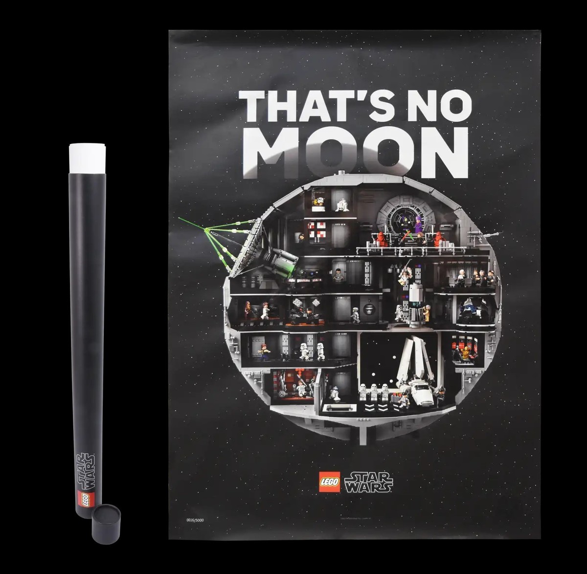 LEGO Star Wars Death Star Supersize Premium Print Poster - Ships