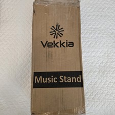 Vekkia Metal Professional Portable Sheet Music Stand Folding Adjustable 32"-56"