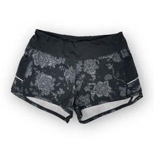 Active Life Shorts Black Lined Running Activewear Gym Workout Women's Small