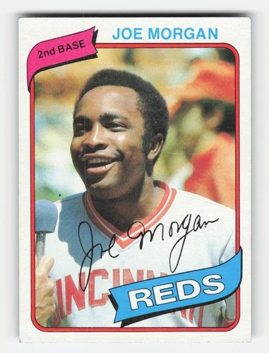 1980 Topps #650 Joe Morgan Excellent
