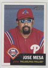 2002 Topps Heritage Jose Mesa #436 2u3