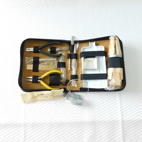 15 Pc. Deluxe Jeweler’s Tool Kit in Zippered Case by jtv