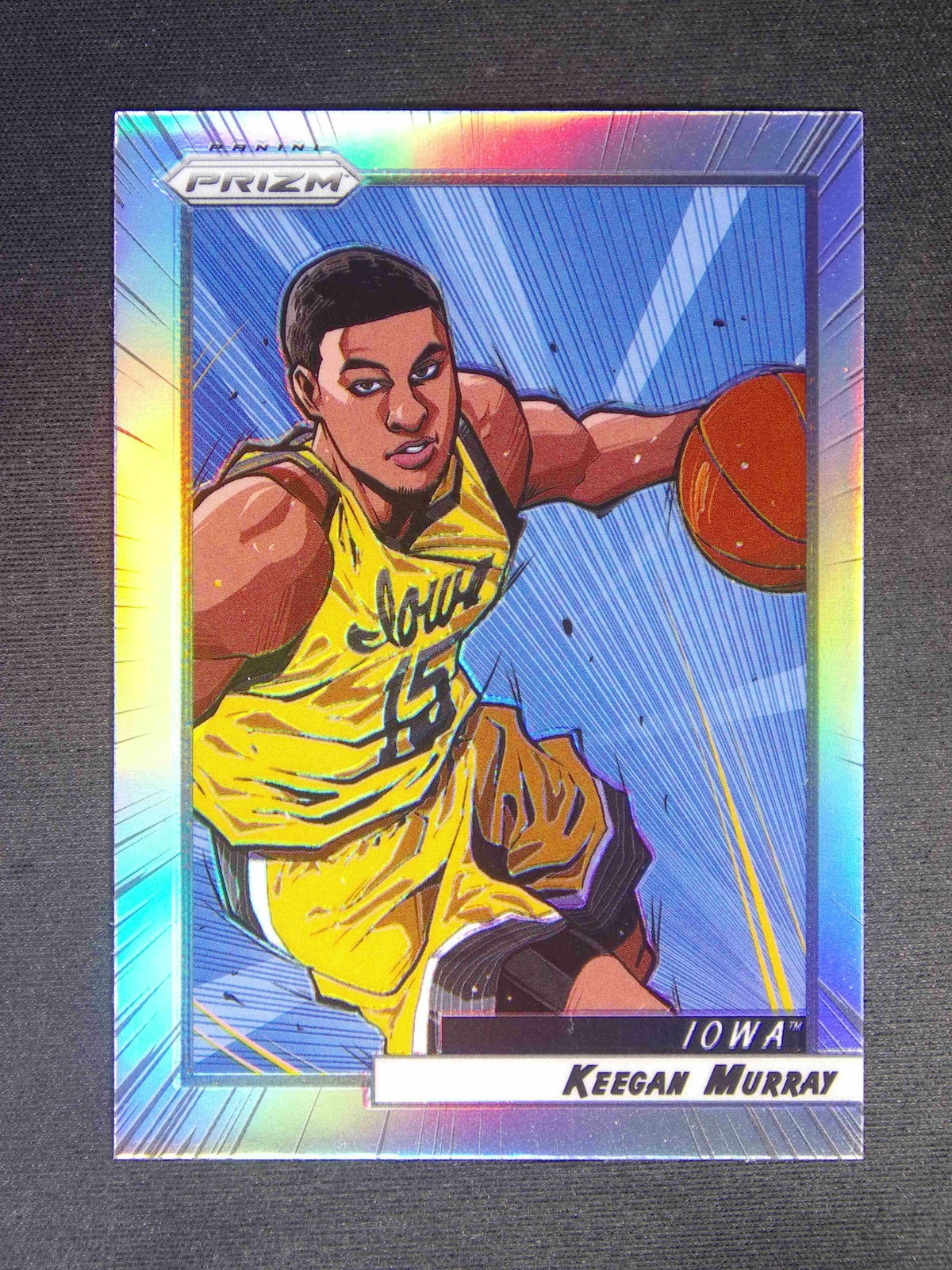 2022 Panini Prizm Draft Picks Keegan Murray Manga Case Hit SSP