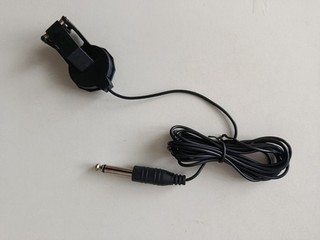 Tonabnehmer für Geige Ukulele Gitarre mit 6 3mm Male Stecker