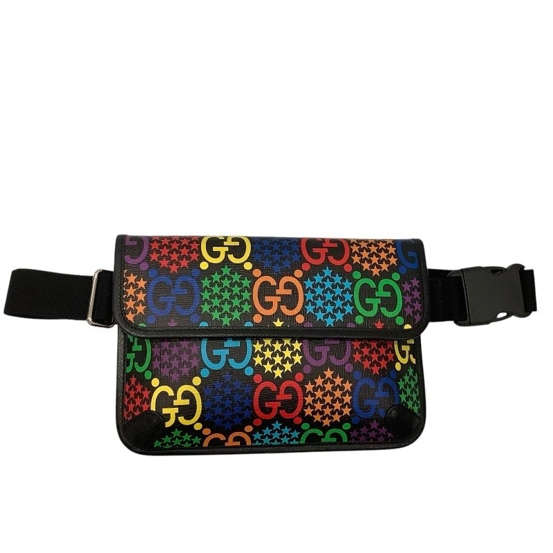 Sac bandoulière psychédélique GUCCI GG 598113.467891 noir 61368