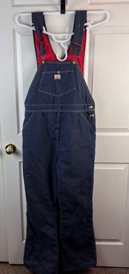 Vintage B'Gosh OshKosh B'Gosh Quilted Lined Denim Overalls Men's