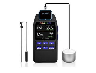AquaHorti AH-Reef Digital PAR UVA Light Intensity Meter for Aquarium