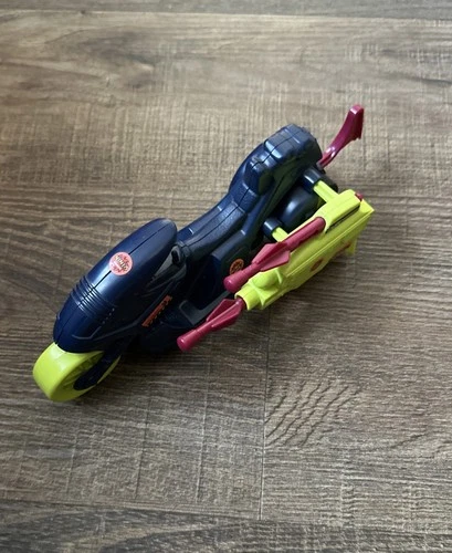 Vintage GI Joe Ninja Lightning Vehicle Motorcycle Complete 1993  3.75" ARAH
