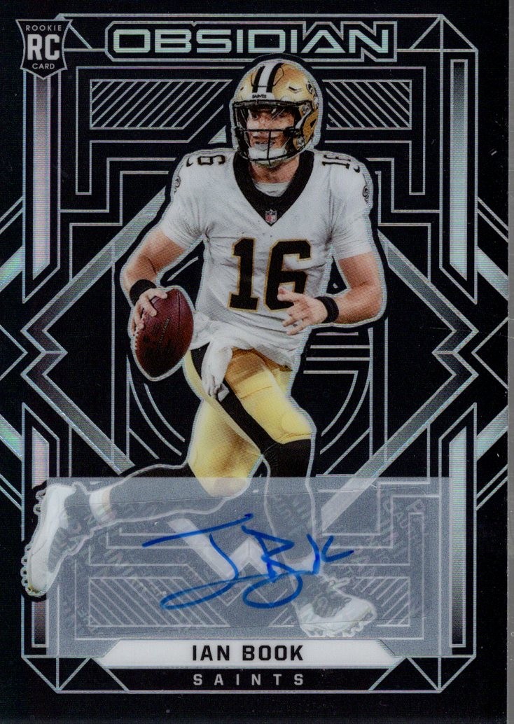 Ian Book Panini Obsidian #119 Autograph