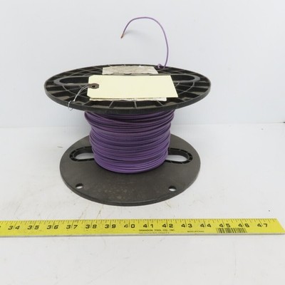 Omni Cable Purple 14AGW 600V Stranded Wire THWN / THHN 200' Spool