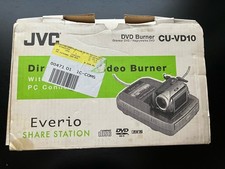 JVC Everio Share Station CU-VD10 DVD Burner New in Open Box