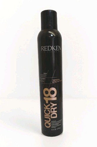 Redken Quick Dry 18, Finishing Hairspray,9.8 Oz, Brand New, Instant, 18