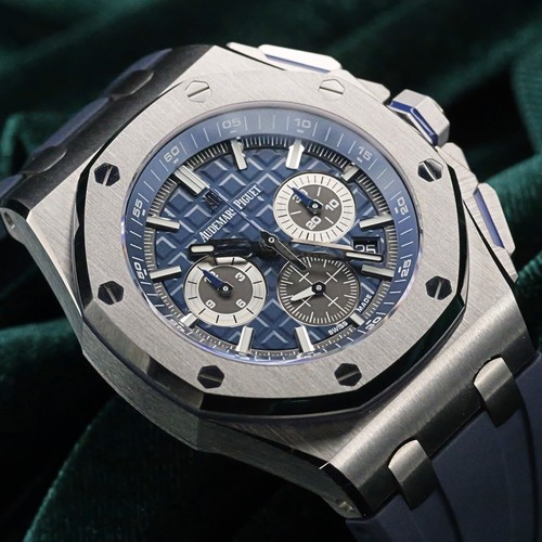 Audemars Piguet Royal Oak Offshore Chronograph Blue Dial MINT ...