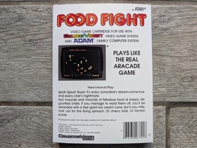 FOOD FIGHT - ColecoVision Homebrew - New & Complete!  Collectorvision Games
