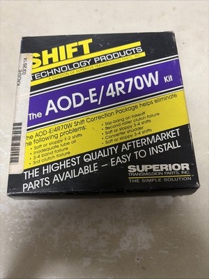 AODE 4R70W 4R75 Ford Valve Body Shift Correction Kit 1992-on Superior KAOD-E-V
