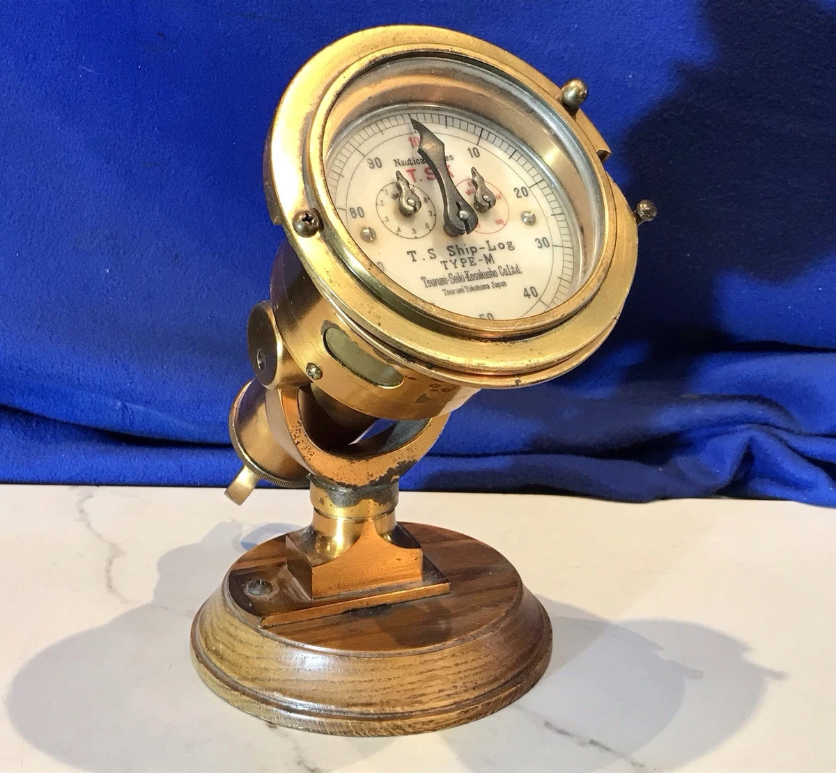 Vintage Original Antique Maritime Navigational Instruments for
