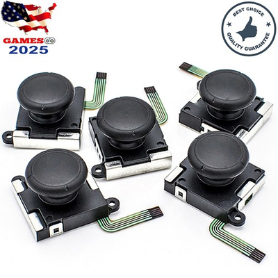 #ad OEM Nintendo Switch OLED Joy Con Analog Stick Joystick Rocker Replacement Black $95.99