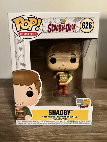 Funko Pop! Animation Scooby-Doo 50 Years Shaggy #626 Vinyl Figure