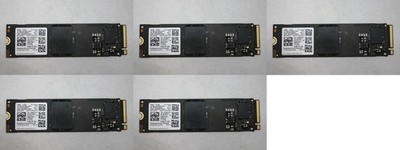 Lot of 5 Samsung 512GB SSD 2280 M.2 NVMe Gen 4x4 PM9B1 80mm MZ-VL45120