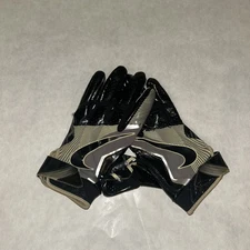 Wake Forest Team Issued Nike Vapor Jet 4.0  WR Gloves Black/Gold – Game Used