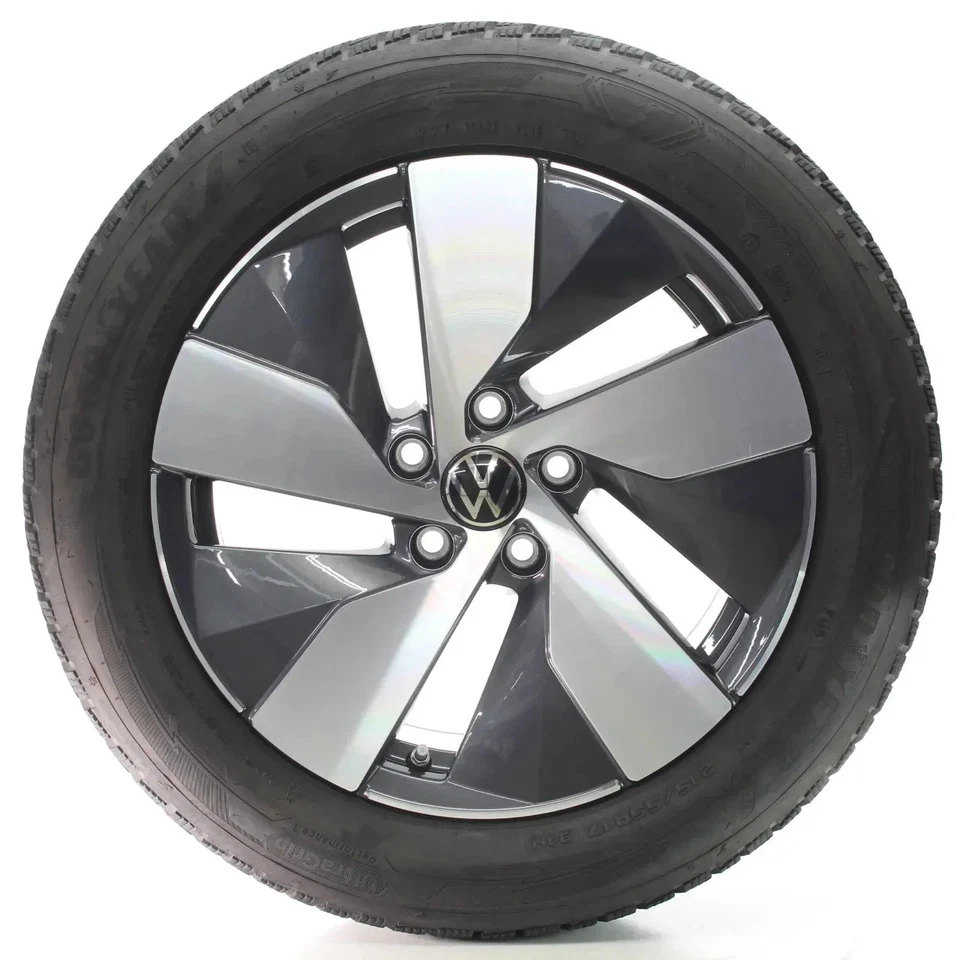 VW Passat B9 Variant CJ5 Winterräder Bologna Goodyear 215/55R17 DOT24 3J0601025B - Bild 2 von 4
