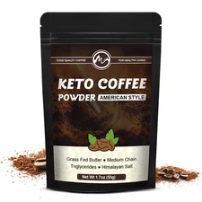 50G Keto Coffee with MCT – Low-Carb Instant Energy & Focus Support