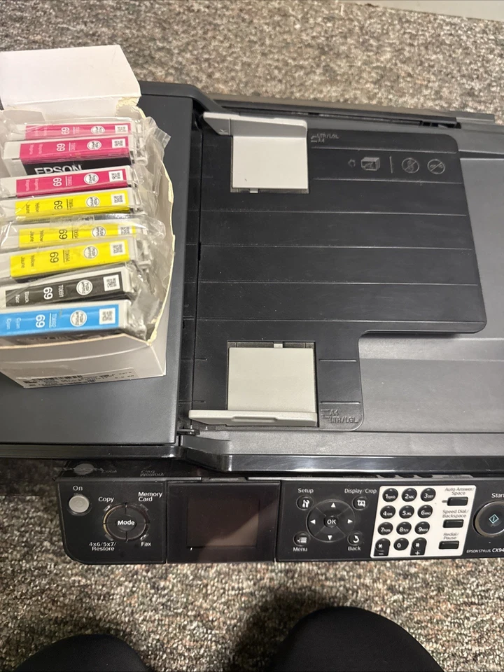 Epson CX9400 Fax All-In-One Ink Jet Printer Inkjet CX9400Fax EXCELLENT w/ Box - Image 3 of 4