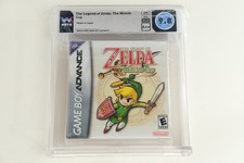 Legend Zelda Minish Cap Nintendo Game Boy Advance WATA 9.8A++ GBA cgc vga psa