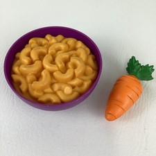 Learning Resources New Sprouts Pretend Play Food Macaroni  Cheese Bowl Carrot