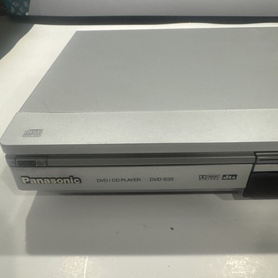 【新品・未使用】Panasonic DVD/CD プレーヤー DVD-S35-S Panasonic DVD/CD Player Model DVD-S35 No Remote Tested Working | eBay