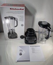 KitchenAid Artisan Diamond Blender 5KSB1585 Black 1.75L Boxed Tested Working 