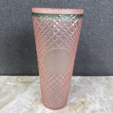 Starbucks 2023 Summer Jeweled Pearl Pink Venti 24oz Cold Cup Tumbler — listing 4