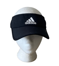 ADIDAS AEROREADY BLACK BASEBALL CAP HAT VISOR WOMEN'S MEN'S OS ONE SIZE