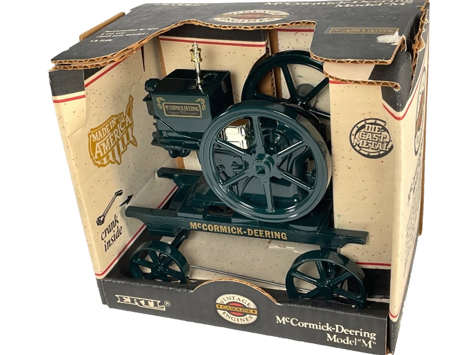 Vintage, 1990 ERTL, McCormick-Deering Model "M", #4351, 1/6, Made In USA, MIB - Image 4 of 4